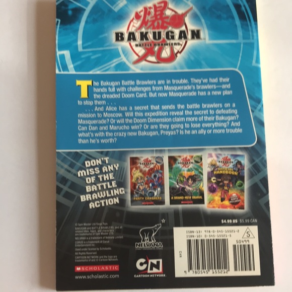 6 Bakugan Battle Brawler Scholastic Chapter Books Beginner Reader - Picture 11 of 14